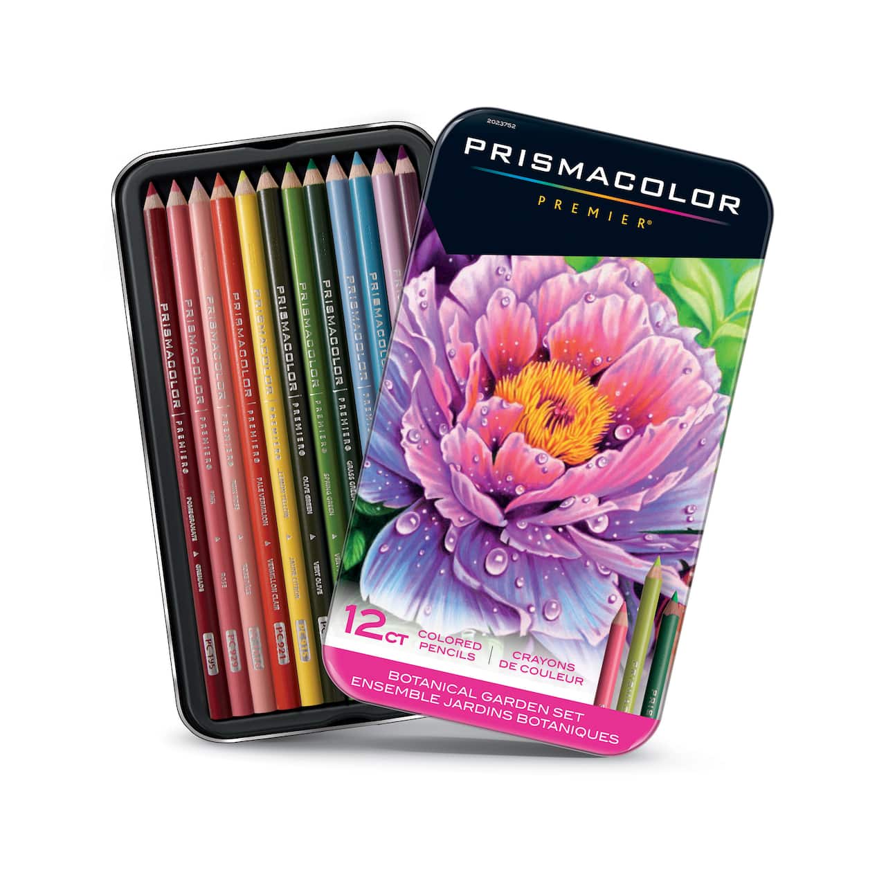 Ensemble de crayons de couleur Jardin botanique Premier de Prismacolor